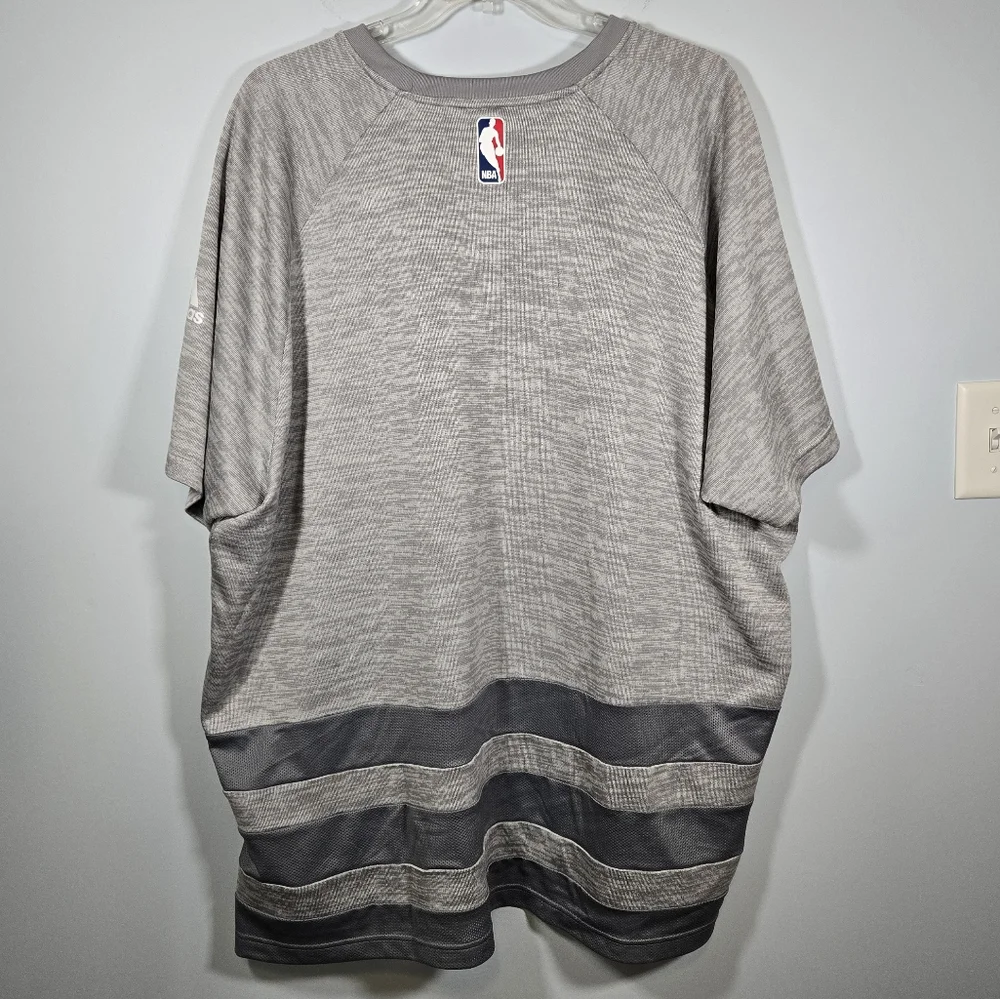 Adidas‎ Memphis Grizzlies Short Sleeve Gray T-Shirt Men’s 4XL NBA Basketball